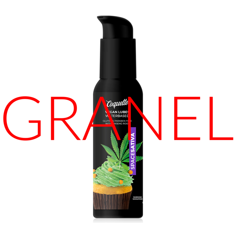 COQUETTE GRANEL LUBRICANTE SATIVA 100ML (BOTE + DISPENSADOR + ETIQUETA)