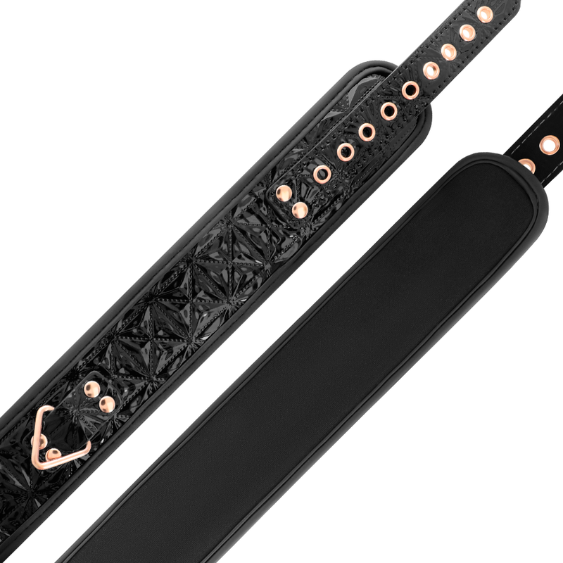 BEGME - BLACK EDITION PREMIUM COLLARE IN PELLE VEGANA - Image 4