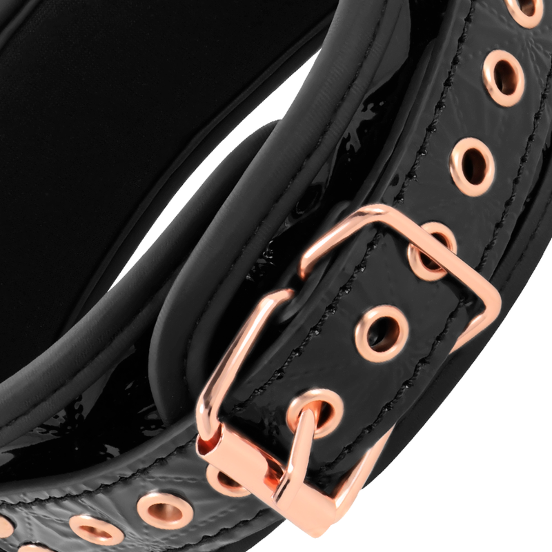 BEGME - BLACK EDITION PREMIUM COLLARE IN PELLE VEGANA - Image 5
