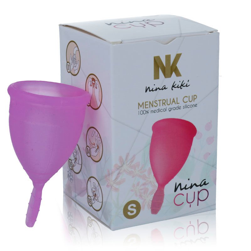 NINA KIKÍ - COPPA MESTRUALE VIOLA - TAGLIA S - Image 3